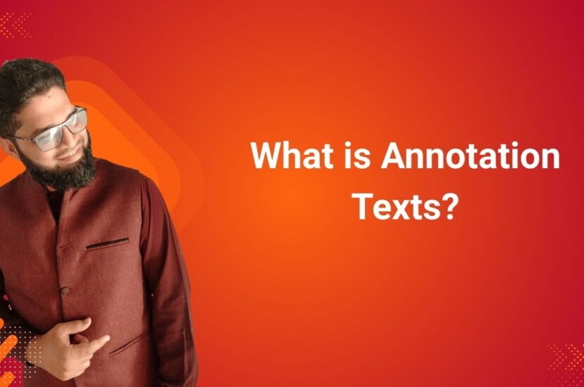What is Annotation Texts?