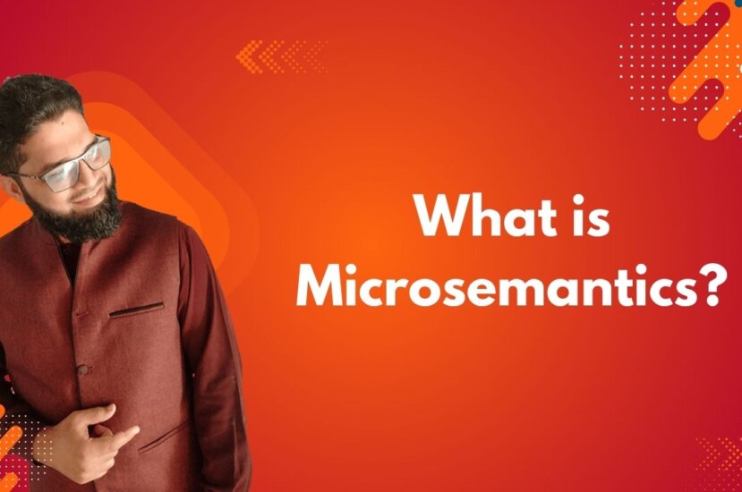 What is Microsemantics?