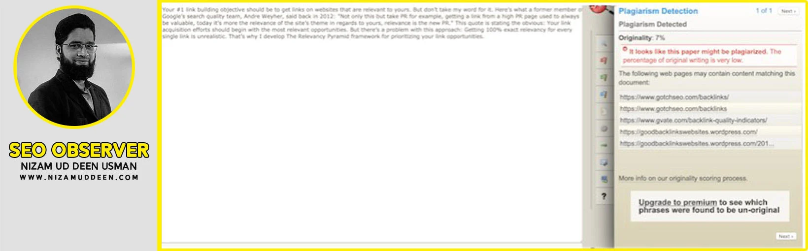 PaperRater Plagiarism Detection