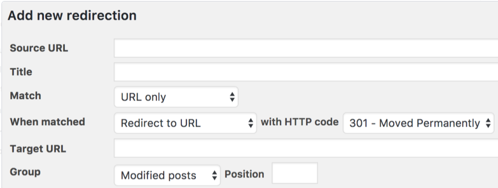 Redirection Plugin redirection process