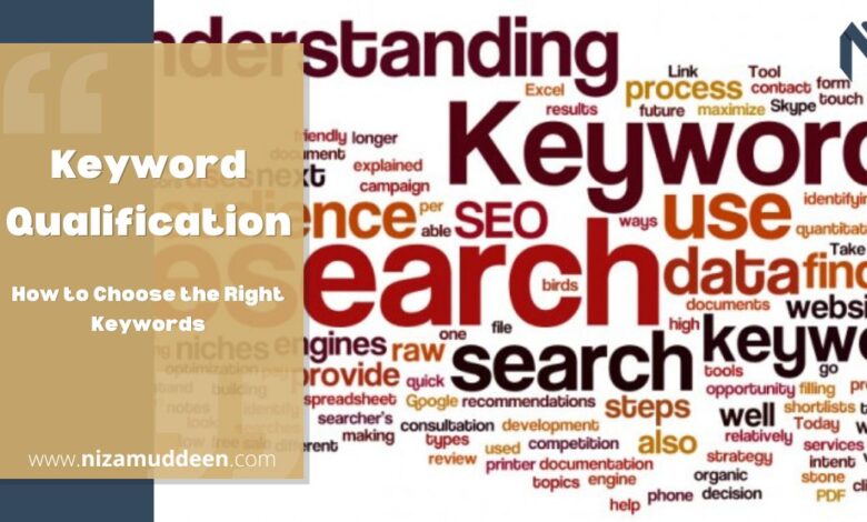 Keyword Qualification How to Choose the Right Keywords