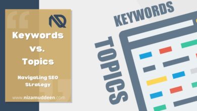Keywords vs. Topics Navigating SEO Strategy