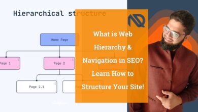 What is Web Hierarchy & Navigation in SEO Learn How to Structure Your Site!