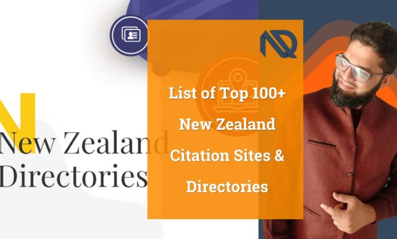 List of Top 100+ New Zealand Citation Sites & Directories