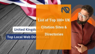 List of Top 100+ UK Citation Sites & Directories