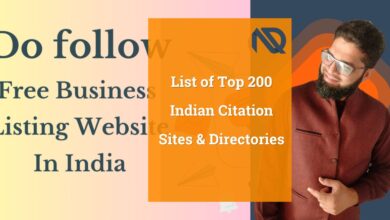 List of Top 200 Indian Citation Sites & Directories