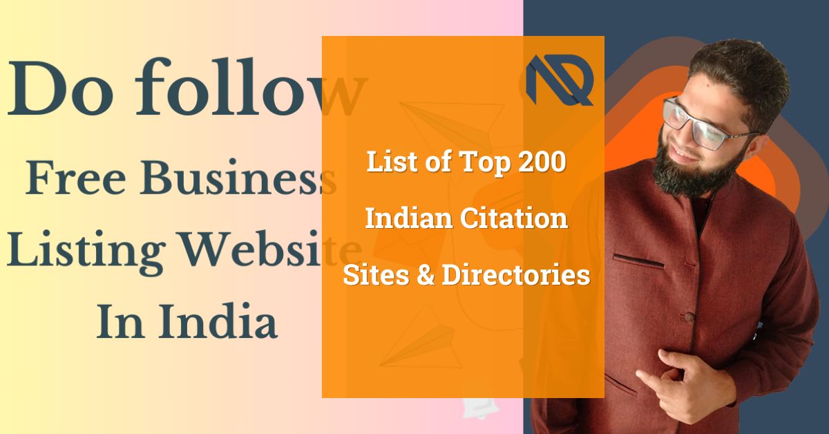 List of Top 200 Indian Citation Sites & Directories