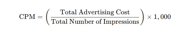 Formula to Calculate CPM