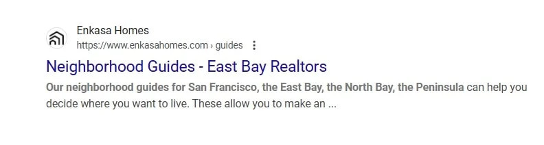 real estate agent neighborhood guides