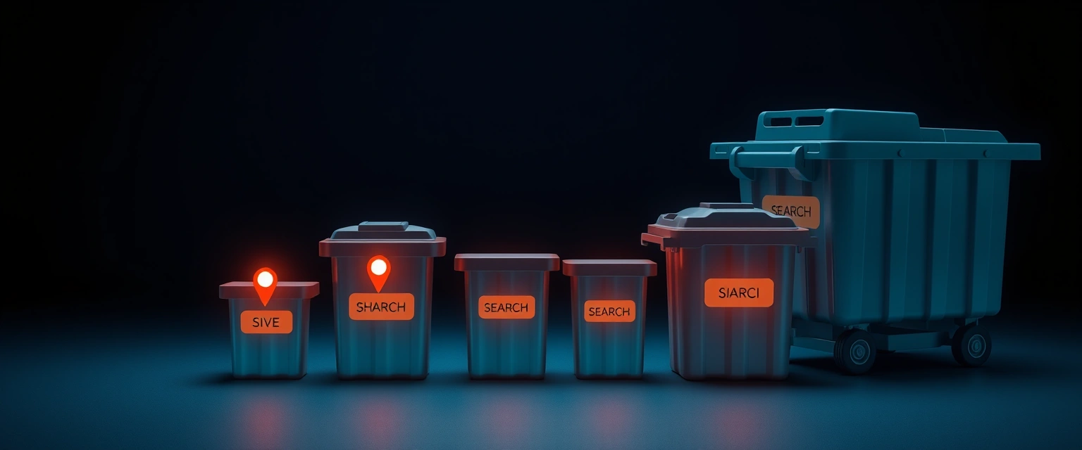 Ranking for Roll-Off Dumpster Near Me and Size-Specific Searches