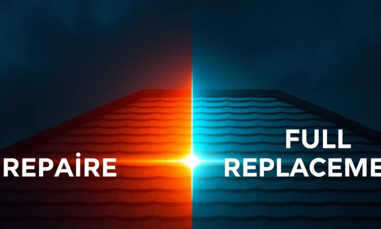 Roof Replacement vs Repair
