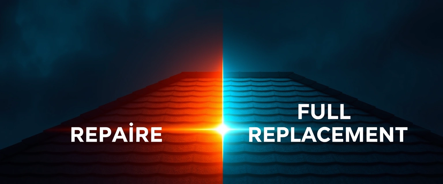 Roof Replacement vs Repair